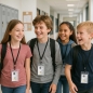 Preview: Kinderleicht zu bedienen, transparente vertikale Ausweishülle mit ZIP-Verschluss – robust, flexibel und ideal für Schülerausweise. Preview: Kinderleicht zu bedienen, transparente vertikale Ausweishülle mit ZIP-Verschluss – robust, flexibel und ideal für Schülerausweise.