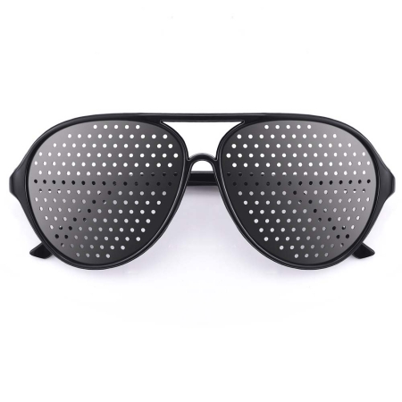 Preview: Loch Brille Rasterbrille Augentrainer Modell P