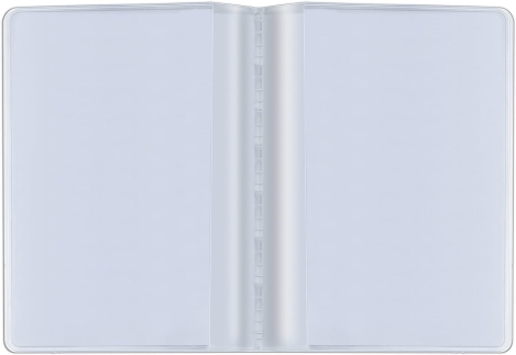 Preview: Ausweishüllen Card Book - Ersatzhüllen Wallet Kartenetui mit 10 oder 20 Fächern / Steckplätzen zur Auswahl