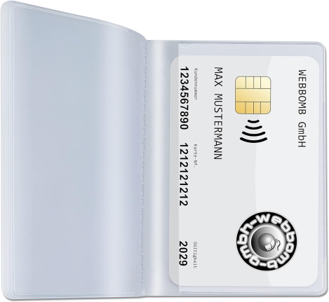 Preview: Kartenhalter Buch mit 10 oder 20 Fächern für optimale Organisation