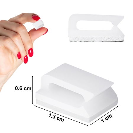 Preview: Einfache Anwendung - Kabelklemme auf glatter Oberfläche befestigt