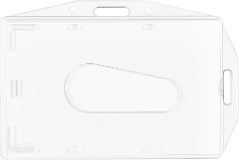 Preview: Dual Use Ausweishalter für vielseitige Anwendung - horizontal und vertikal