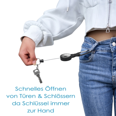 ausziehbares Schlüsseljojo