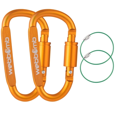 Preview: Holen Sie sich das farbenfrohe Zubehör: Unsere Karabiner