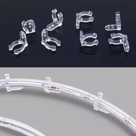 Halteclips für LED Lichterschlauch