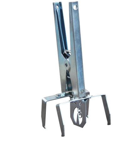 Preview: 2x Wühlmausfalle Zangenfalle mit festgekettetem Köderplättchen