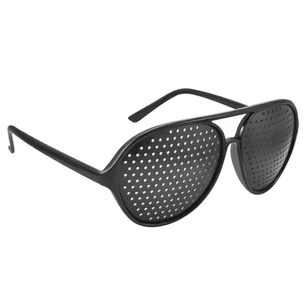 Loch Brille Rasterbrille Augentrainer Modell P