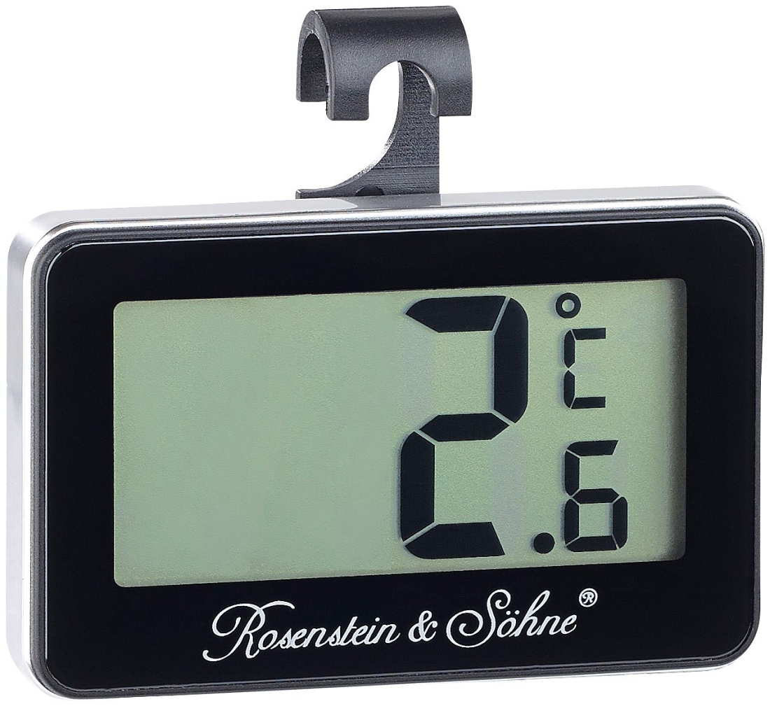Digitales Gefrier- & Kühlschrankthermometer in Aktion
