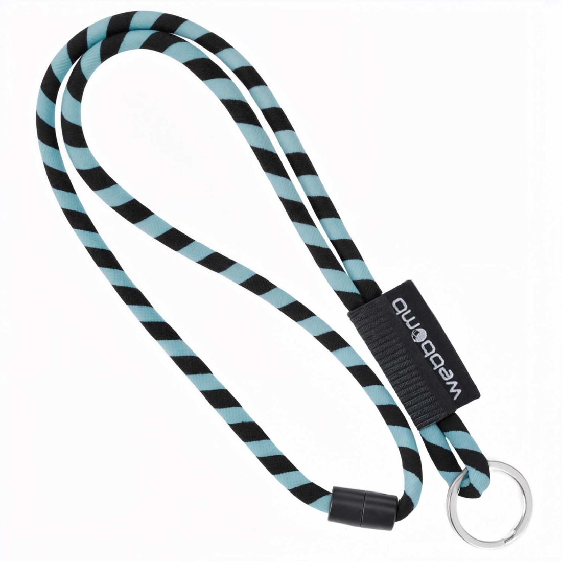 Modernes Tubular Lanyard in kräftigen Farben für Schlüssel und Ausweise