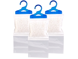 3x Sichler Luftentfeuchter für Kleiderschrank